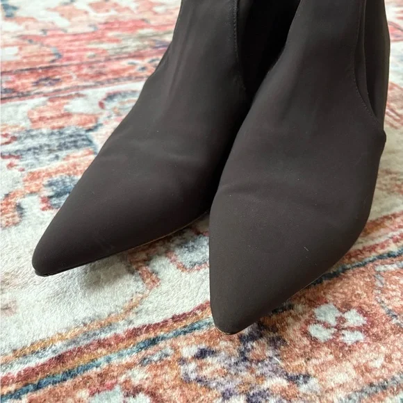 Donald Pliner Couture Expreso Crepe Elastic Stretch Leather Boot Shoe Women’s 10